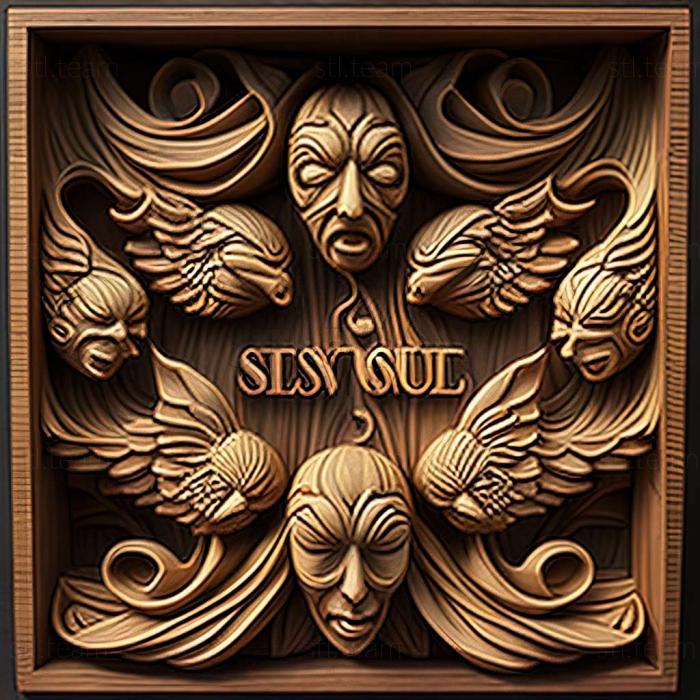 3D model Seven Souls Online game (STL)